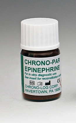 CHRONO-LOG bottle of Epinephrine